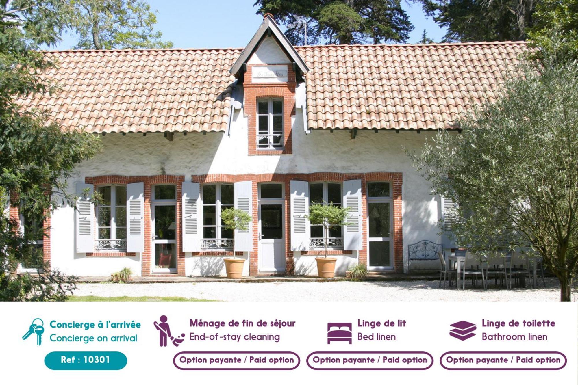 Villa Traditionnelle Pour 8 - 550M De La Plage Noirmoutier-en-l'Ile Exteriör bild